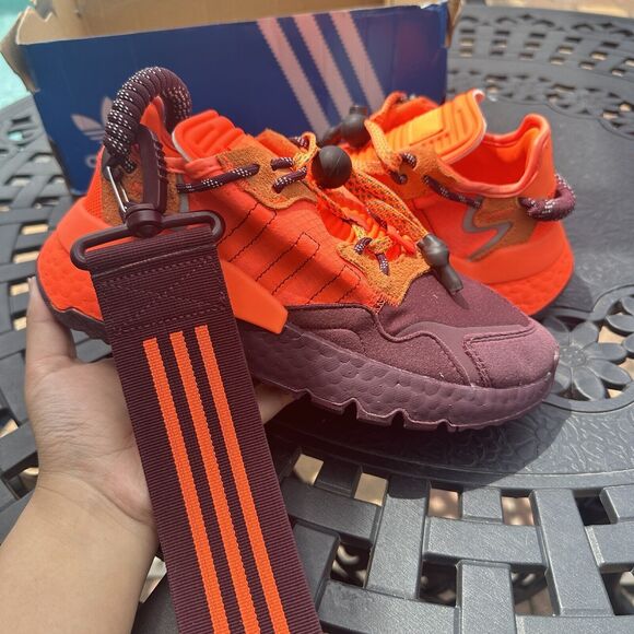Adidas Ivy Park x Nite Jogger Maroon Unisex Athletic Shoes FX3158 Size 4.5 main image 7